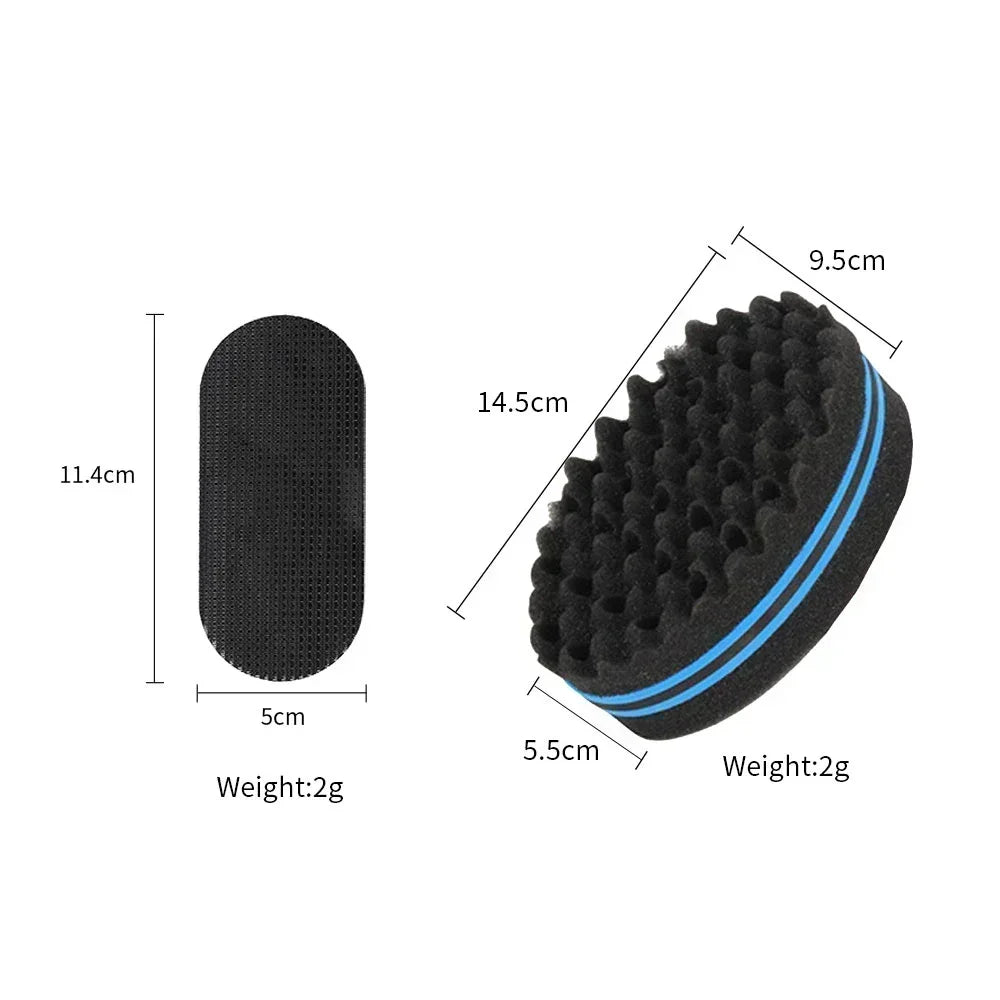 Peigne Magique Double Face – Eponge de Coiffage Ovale