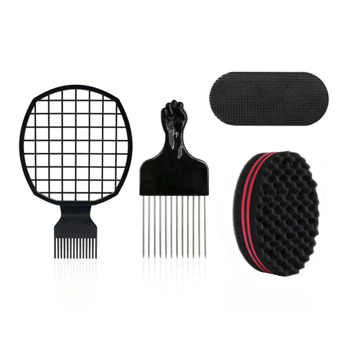 Peigne Magique Double Face – Eponge de Coiffage Ovale