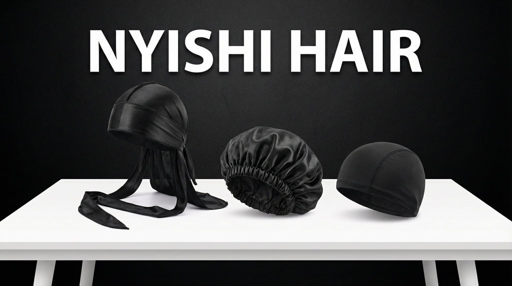 Lot Accessoires Cheveux Homme – Durag, Wave Cap et Bonnet en satin